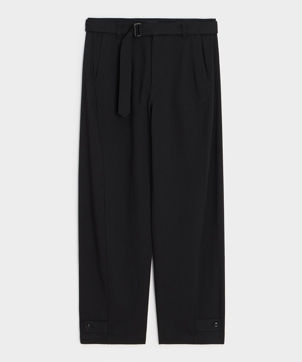 Italian Belted Barrel Pant