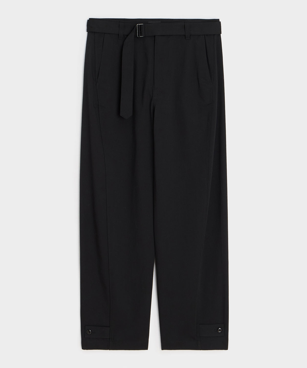 Italian Belted Barrel Pant