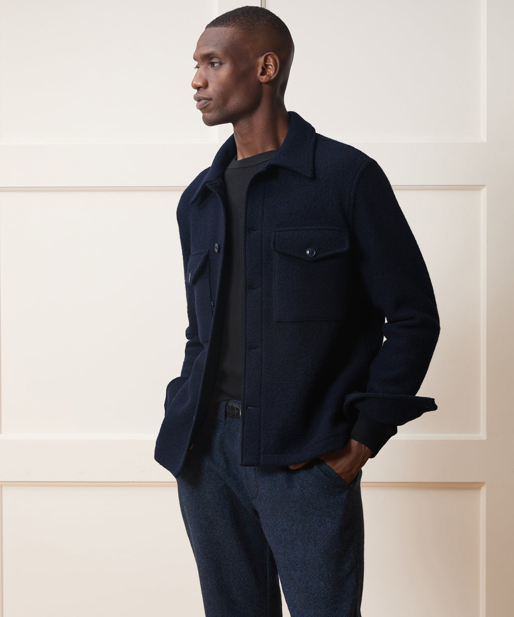 Boiled Wool CPO Jacket