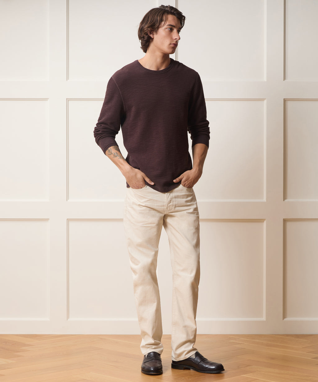 Lightweight Mini Waffle Tee