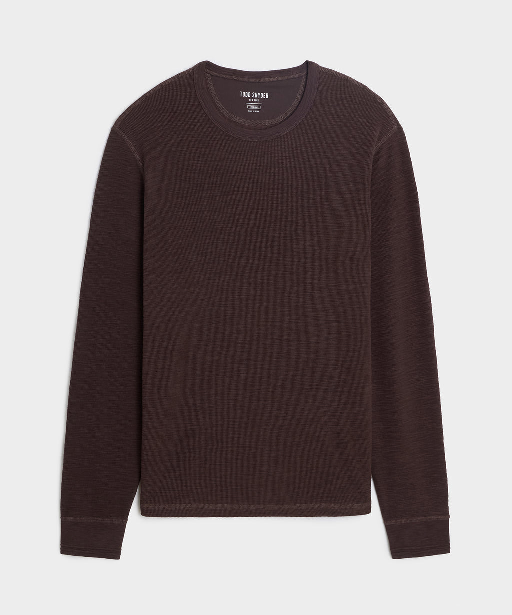 Lightweight Mini Waffle Tee