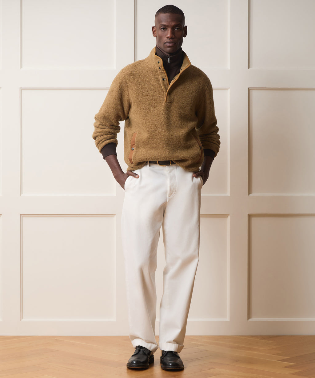 Italian Sherpa Pullover