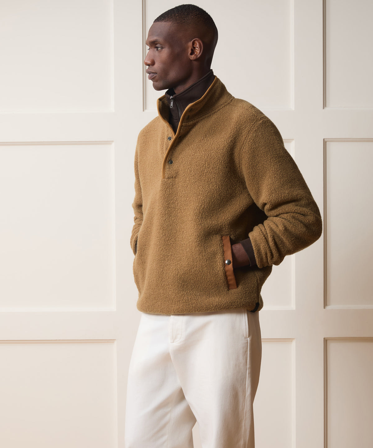 Italian Sherpa Pullover