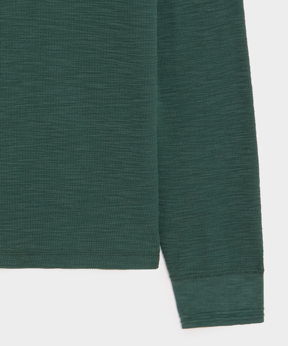 Lightweight Mini Waffle Henley