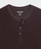 Lightweight Mini Waffle Henley