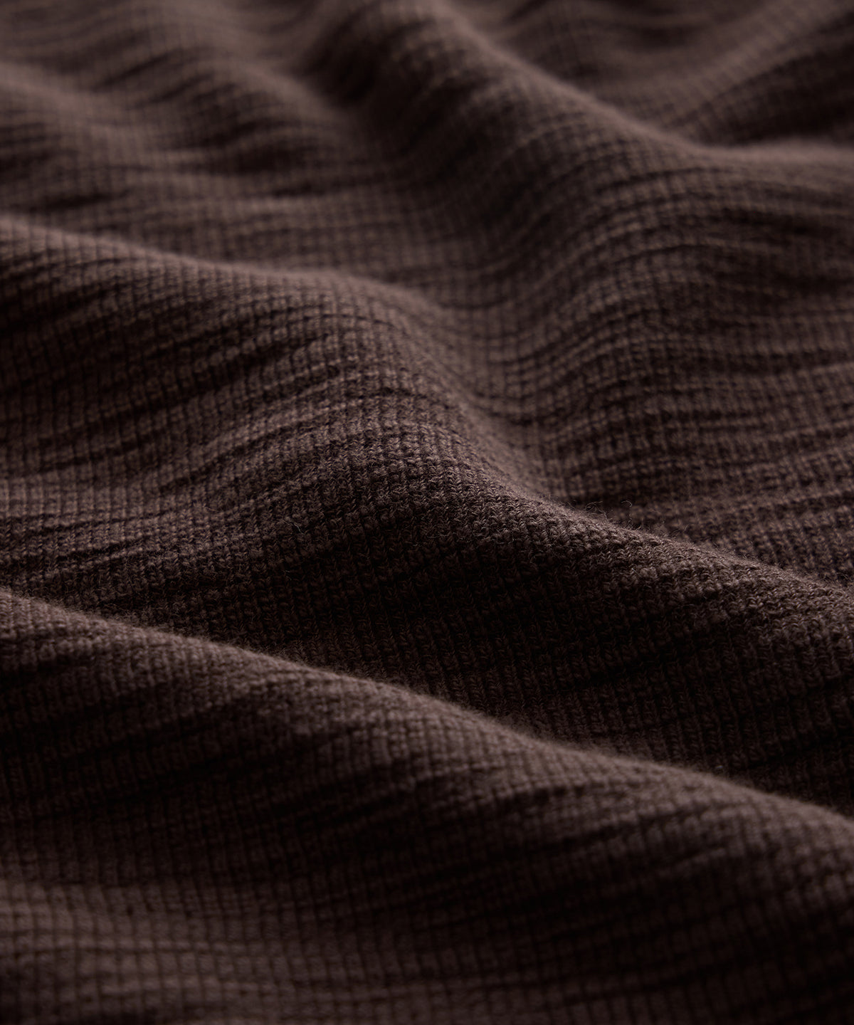 Lightweight Mini Waffle Henley