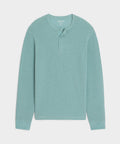 Lightweight Mini Waffle Henley