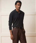 Long-Sleeve Grant Polo