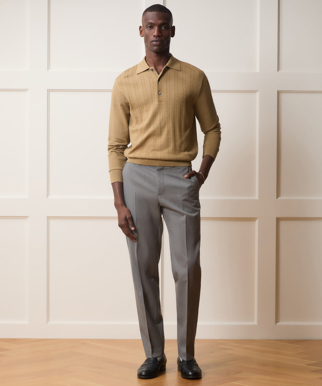 Long-Sleeve Grant Polo