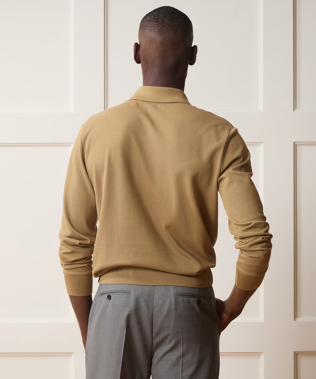 Long-Sleeve Grant Polo