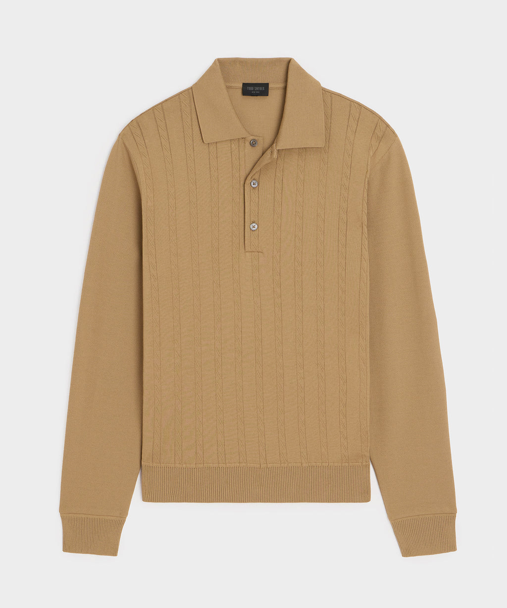 Long-Sleeve Grant Polo