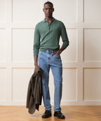 Long-Sleeve Grant Polo