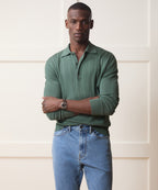 Long-Sleeve Grant Polo