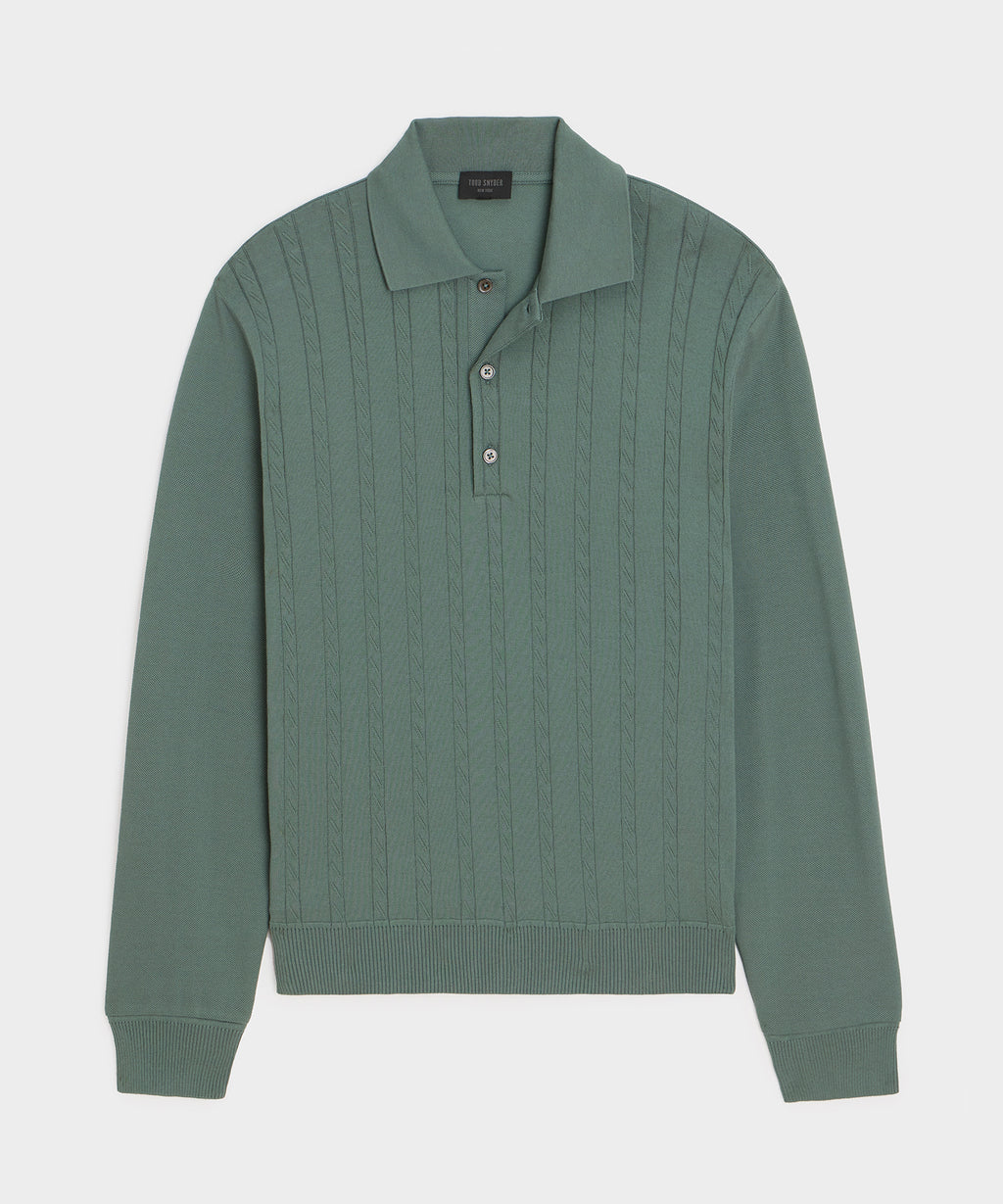 Long-Sleeve Grant Polo