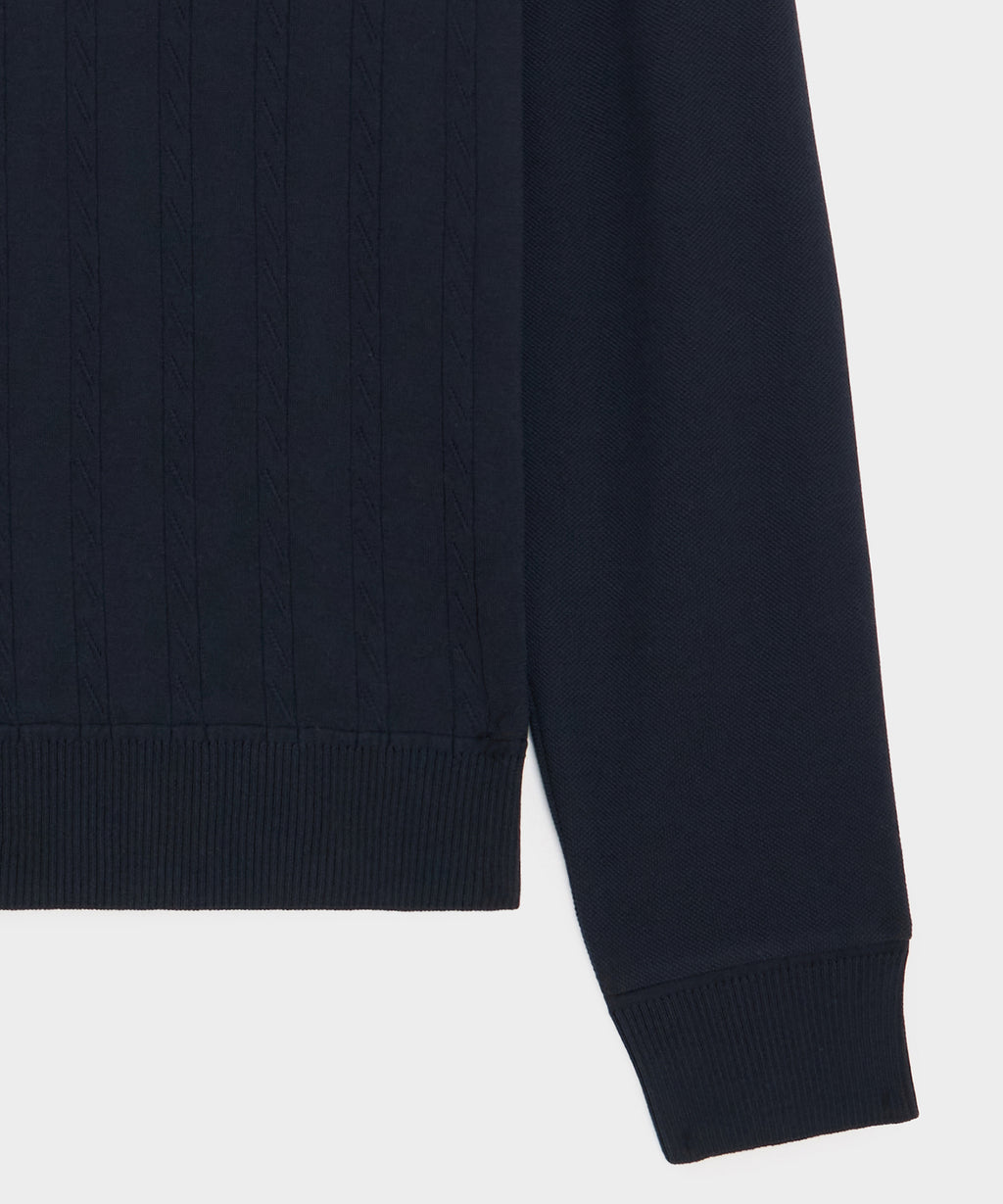 Long-Sleeve Grant Polo