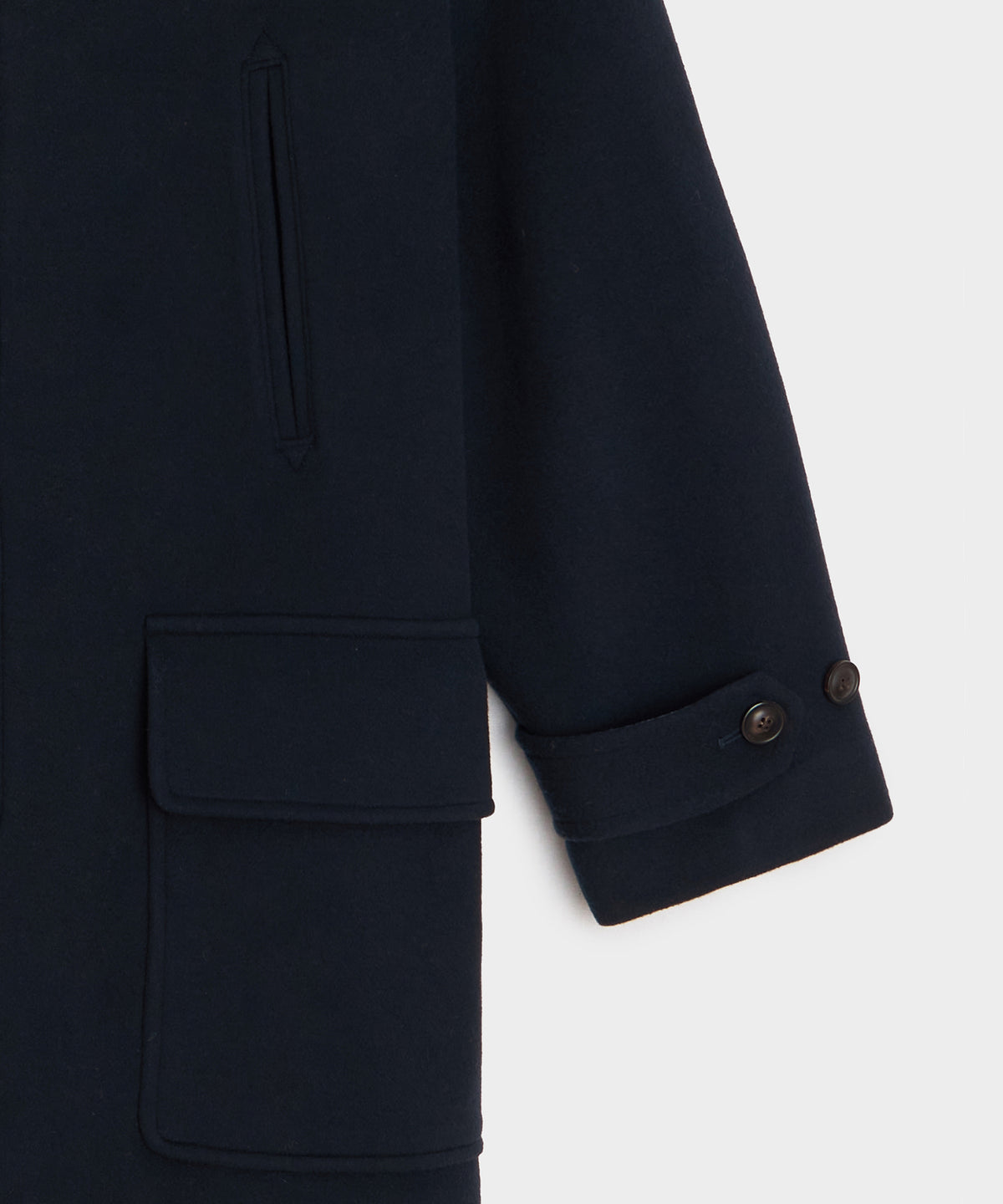 Italian Wool-Cashmere Car Coat