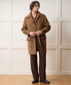 Italian Wool-Cashmere Car Coat