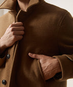 Italian Wool-Cashmere Car Coat