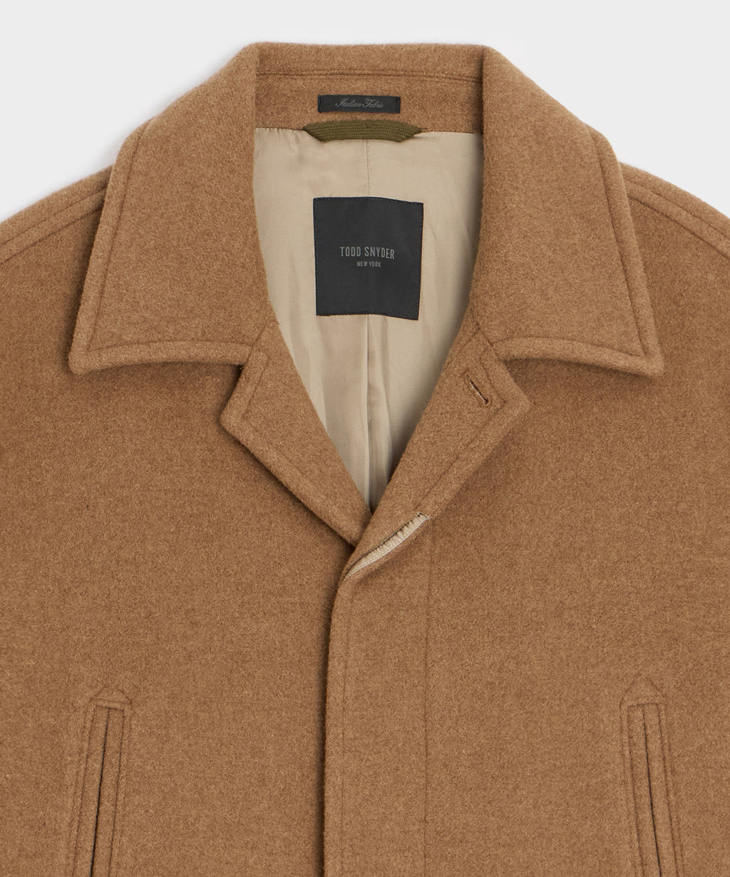Italian Wool-Cashmere Car Coat