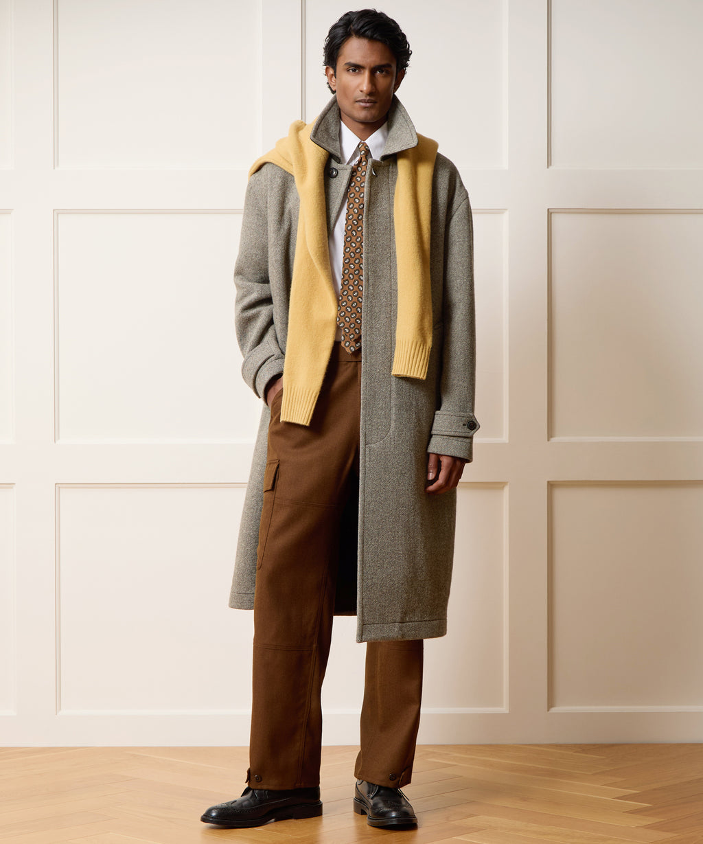Italian Oversized Balmacaan