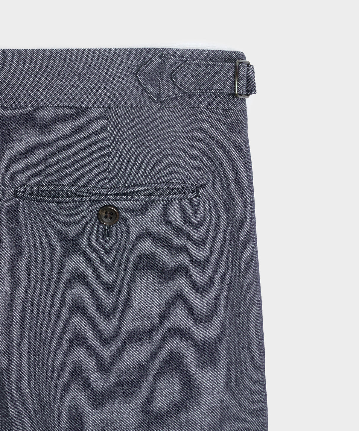 Italian Cashmere Side Tab Trouser