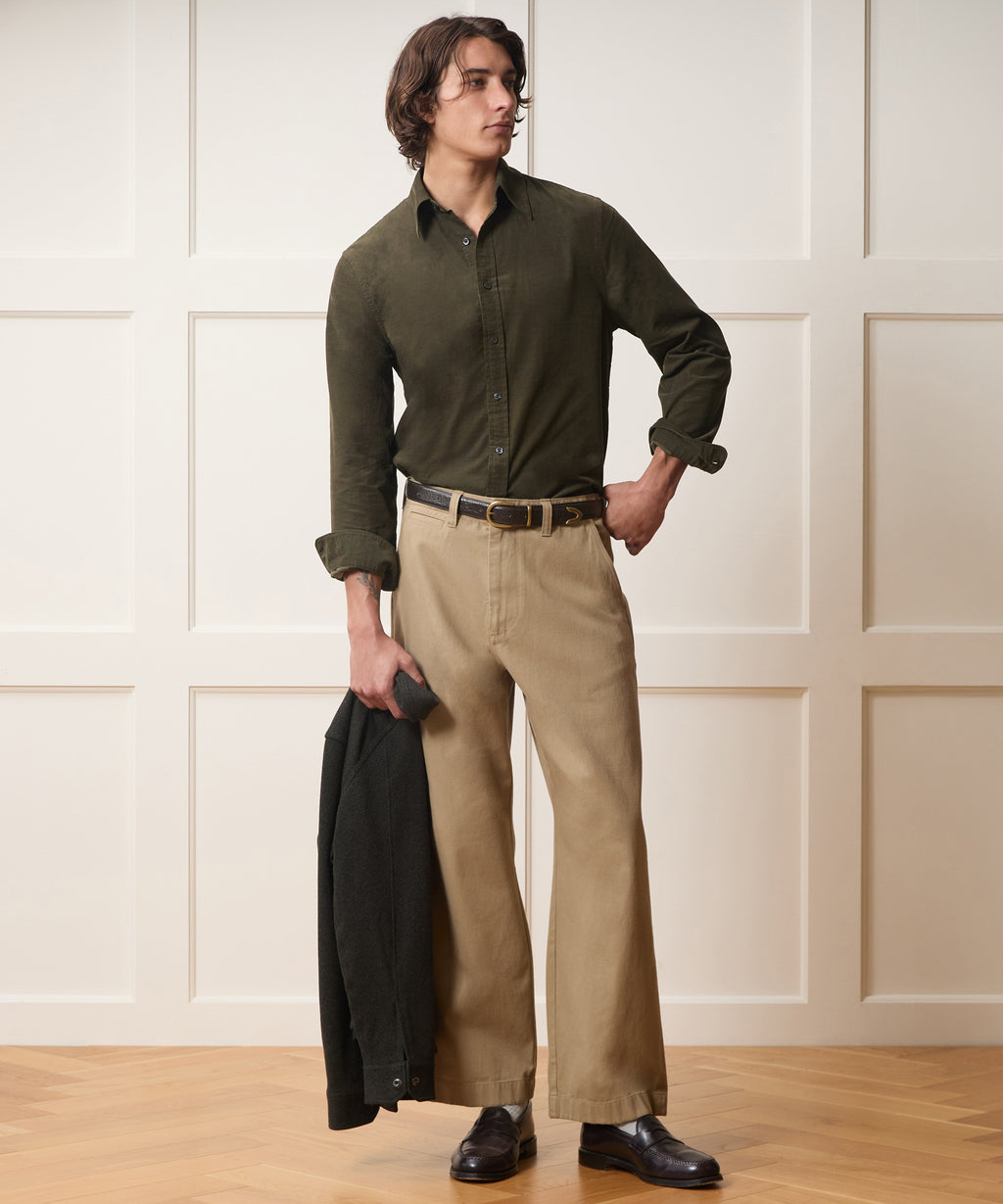 Corduroy Sport Shirt