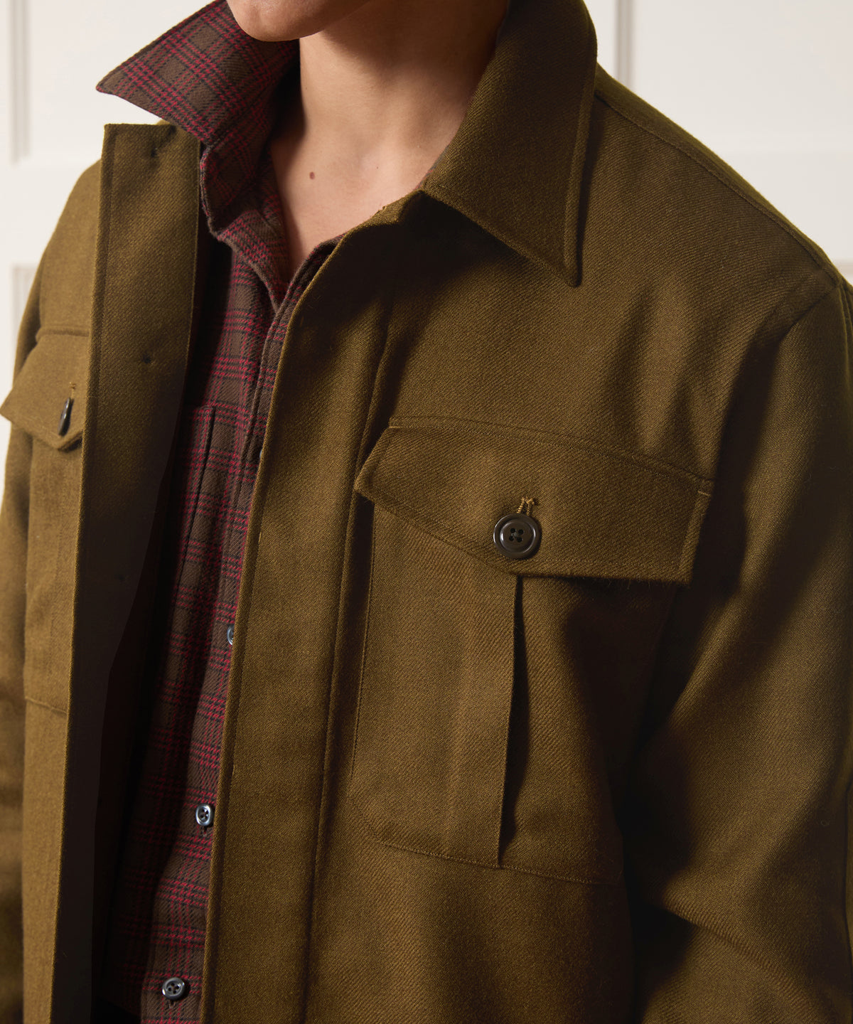 Italian Wool Overshirt