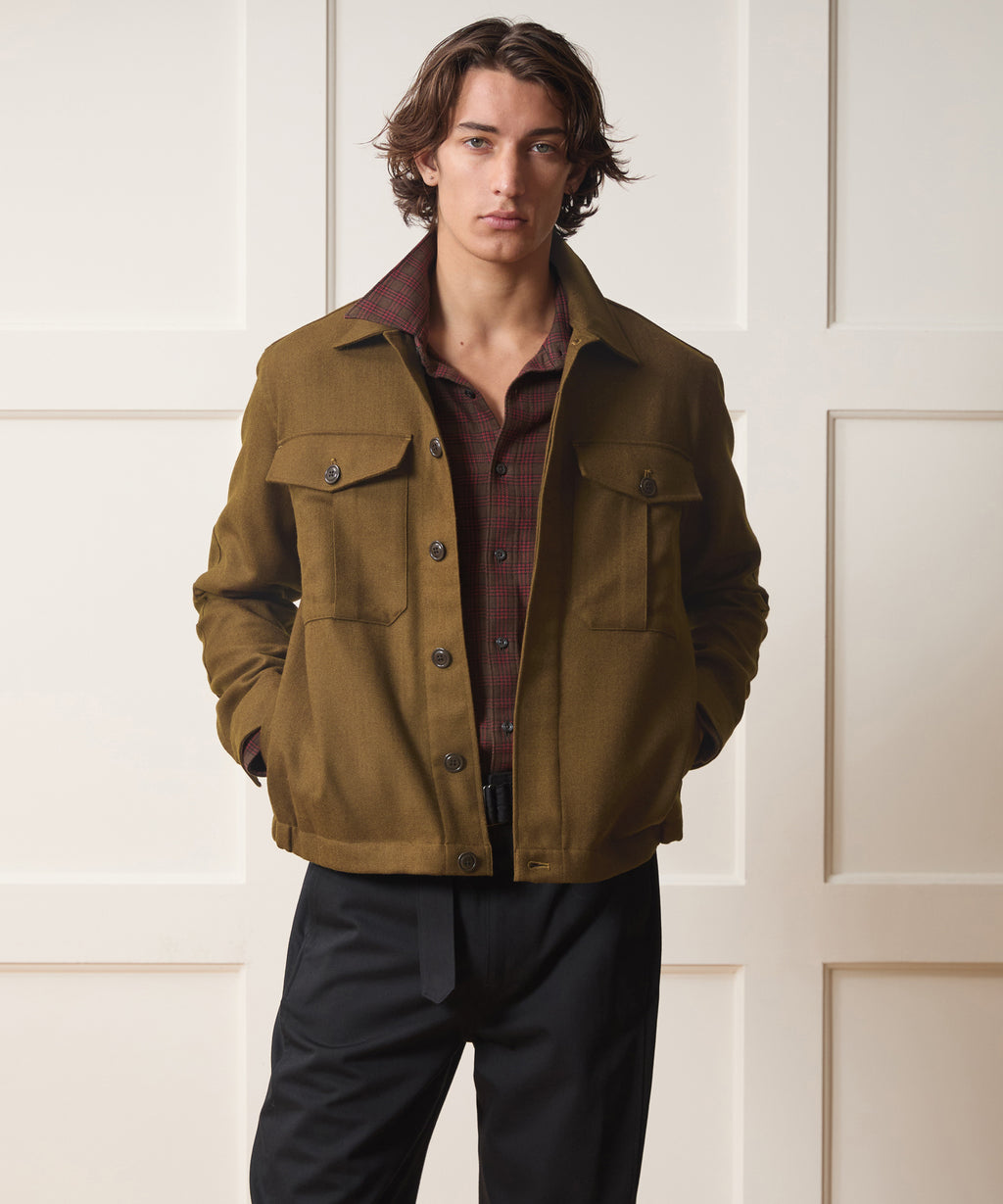 Italian Wool Overshirt