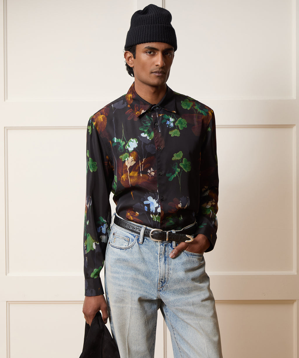 Italian Floral Big Shirt