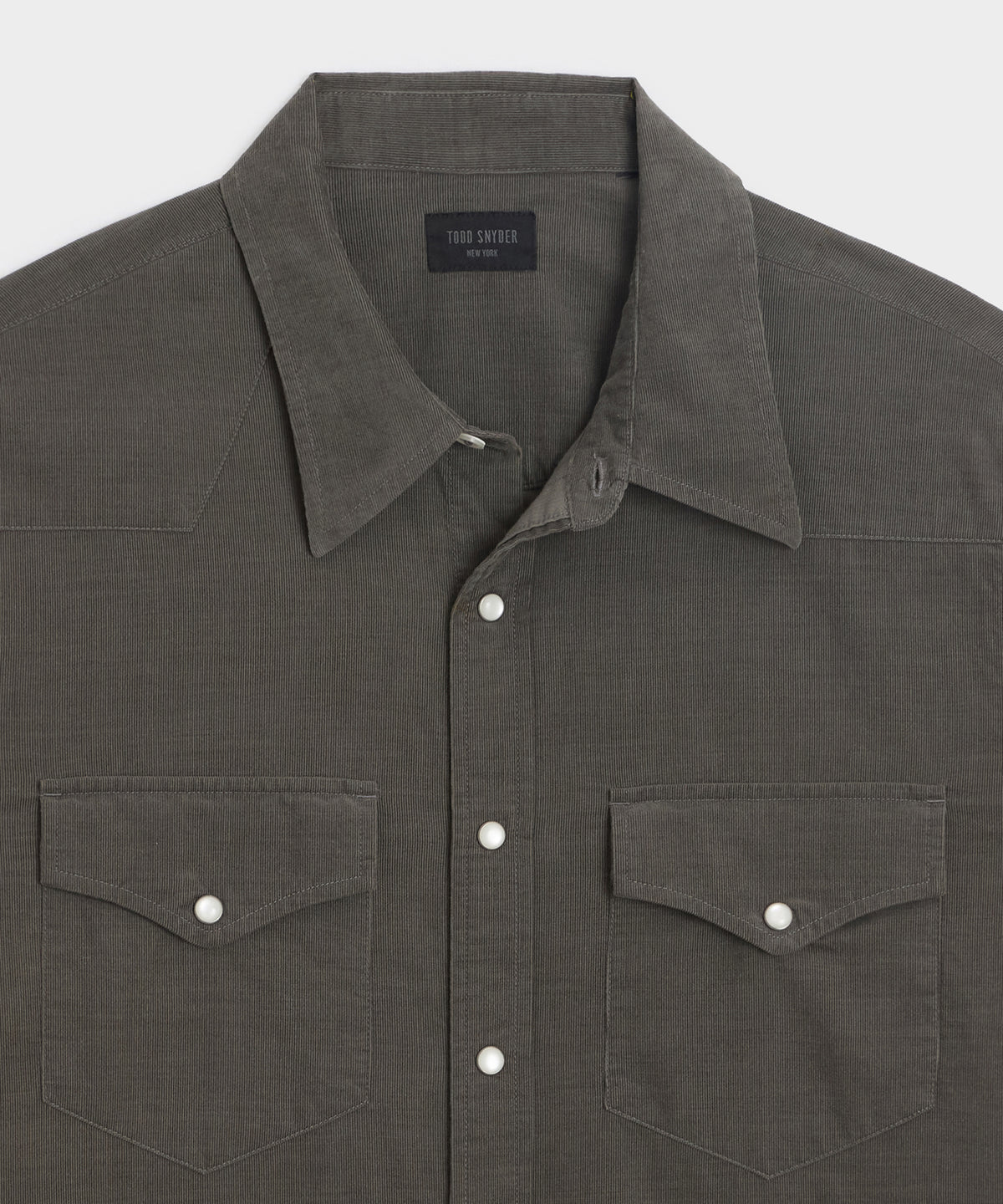 Corduroy Western Shirt