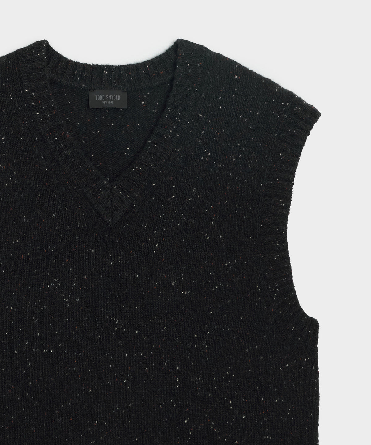 Donegal Cashmere Sweater Vest