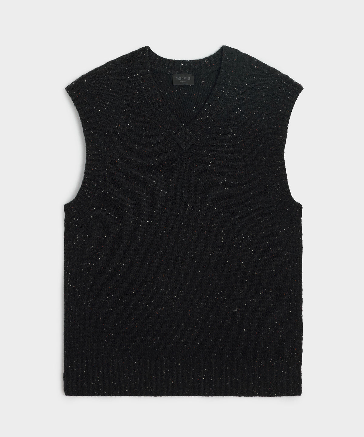 Donegal Cashmere Sweater Vest