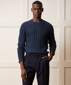 Donegal Cable Crewneck