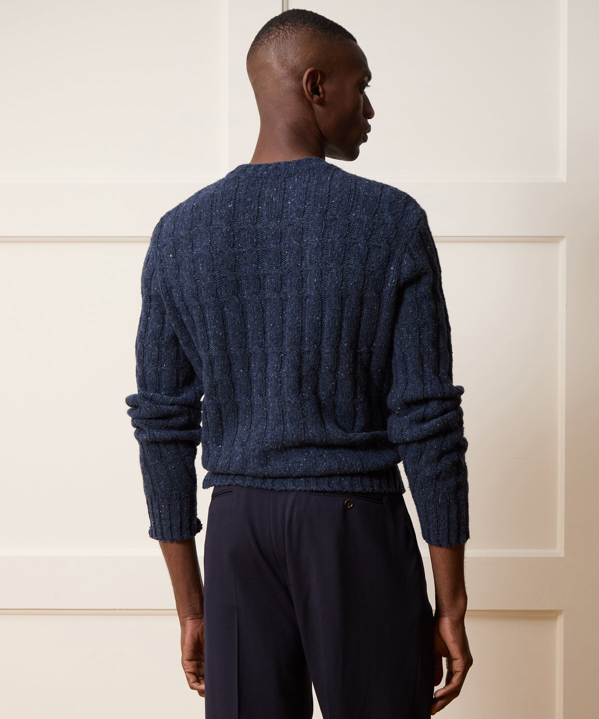 Donegal Cable Crewneck