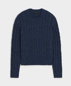 Donegal Cable Crewneck