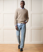 Donegal Cable Crewneck