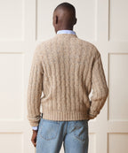 Donegal Cable Crewneck