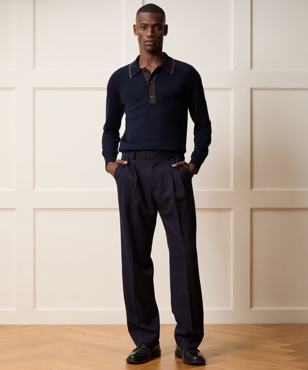 Merino Sweater Polo
