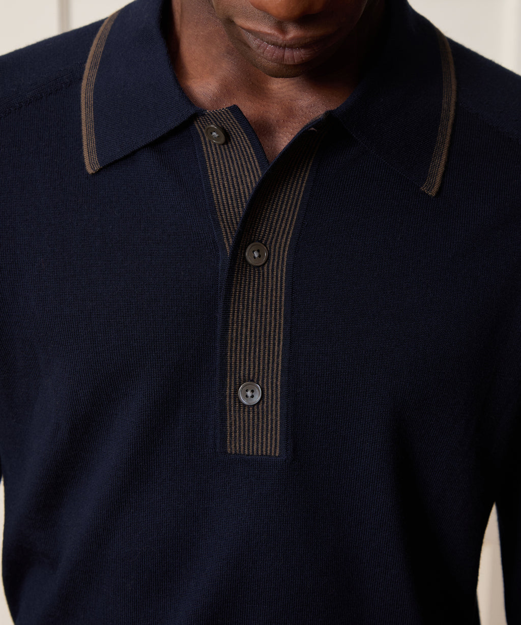 Merino Sweater Polo