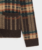 Wool Mockneck Cardigan