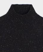 Donegal Cashmere Mockneck Sweater