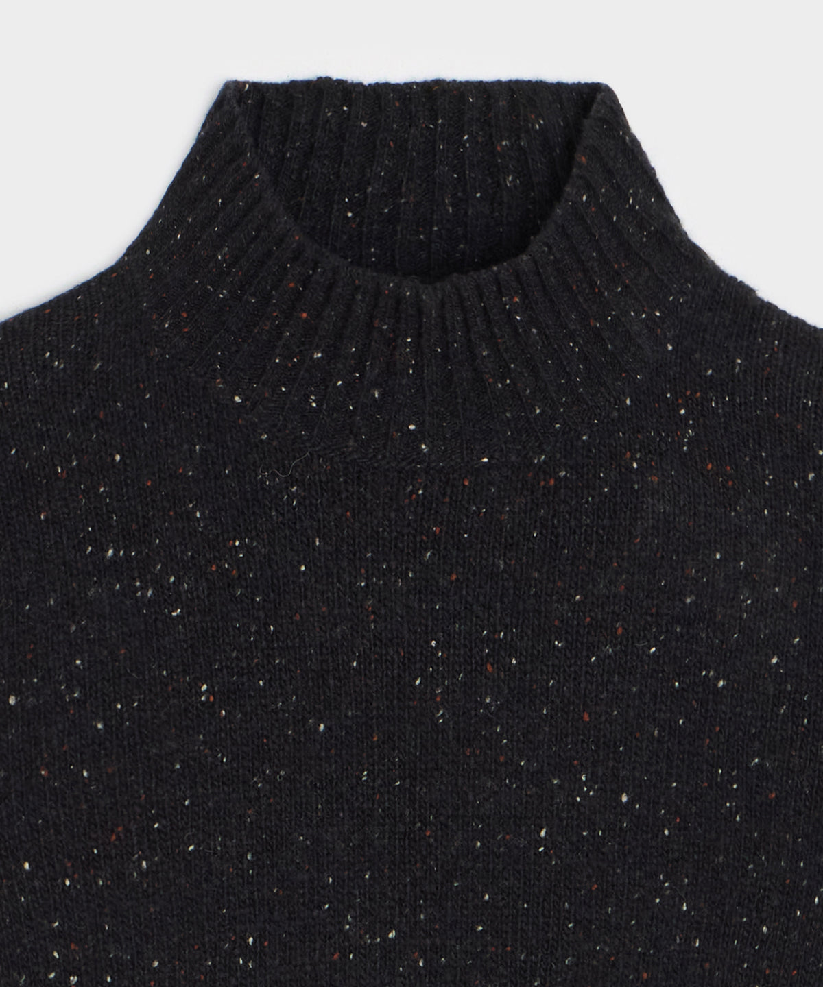 Donegal Cashmere Mockneck Sweater