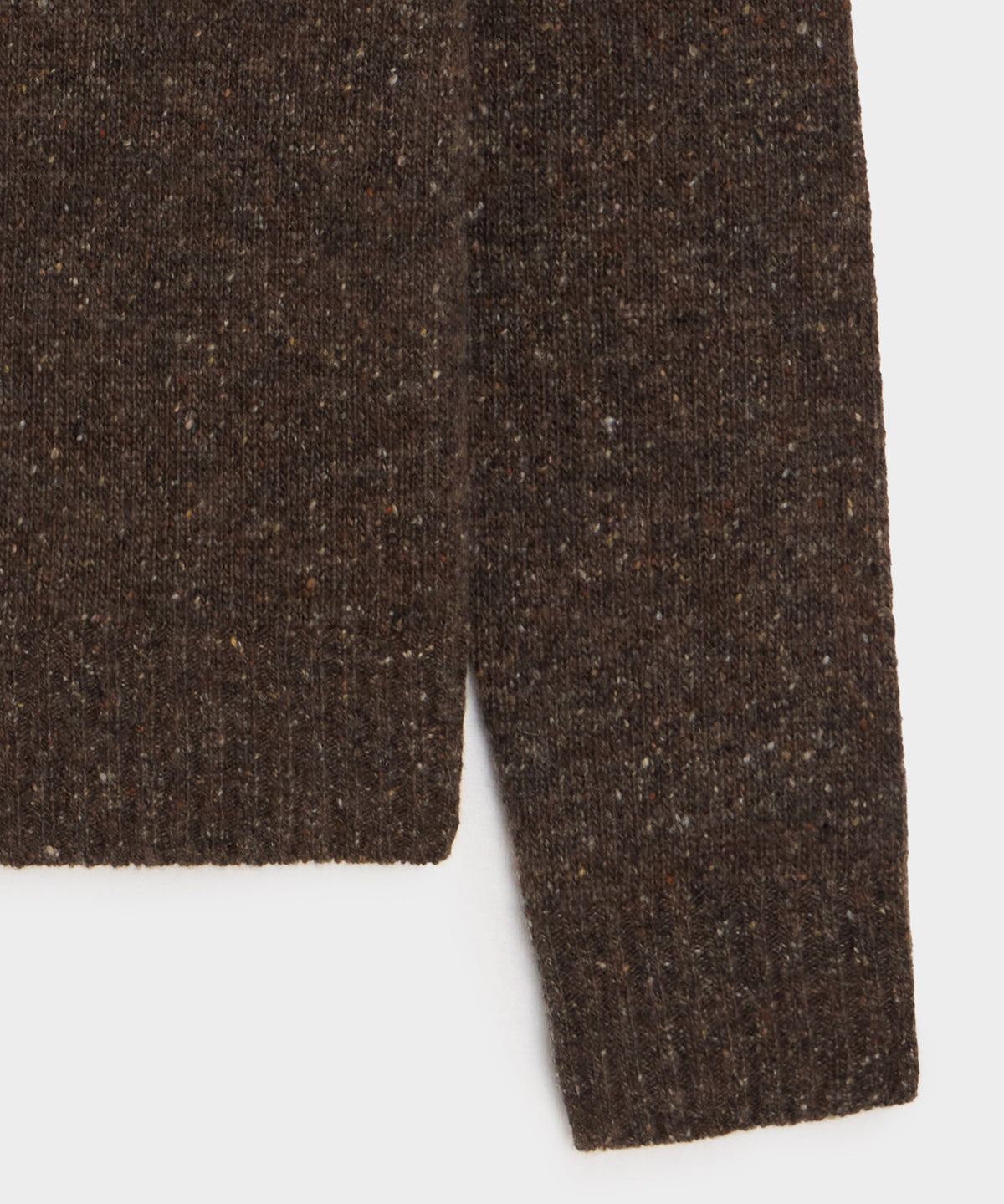 Donegal Cashmere Mockneck Sweater