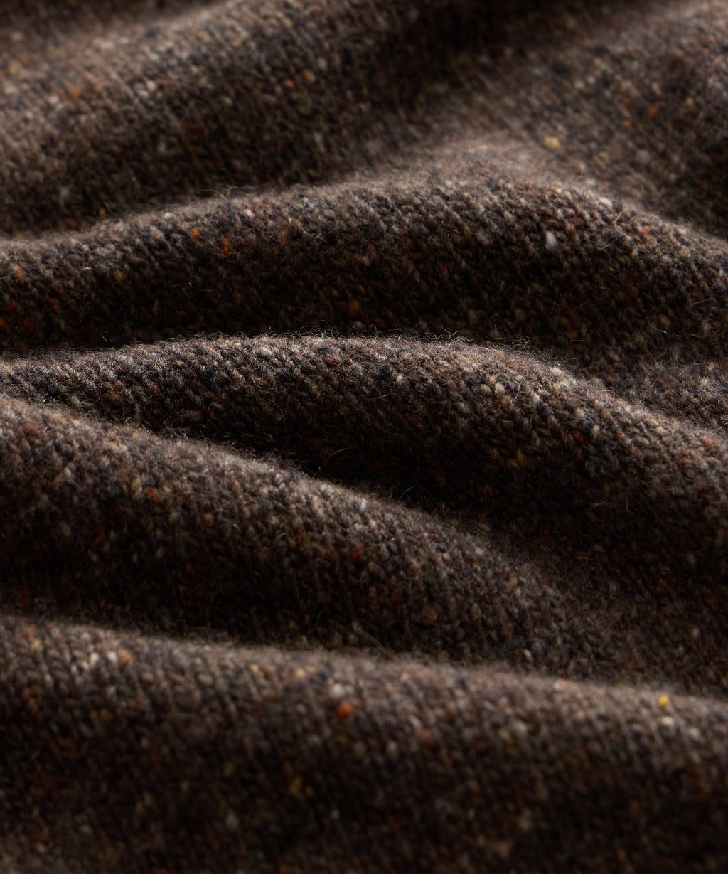 Donegal Cashmere Mockneck Sweater