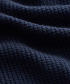 Waffle Cashmere Crewneck