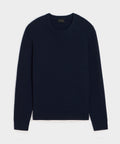Waffle Cashmere Crewneck