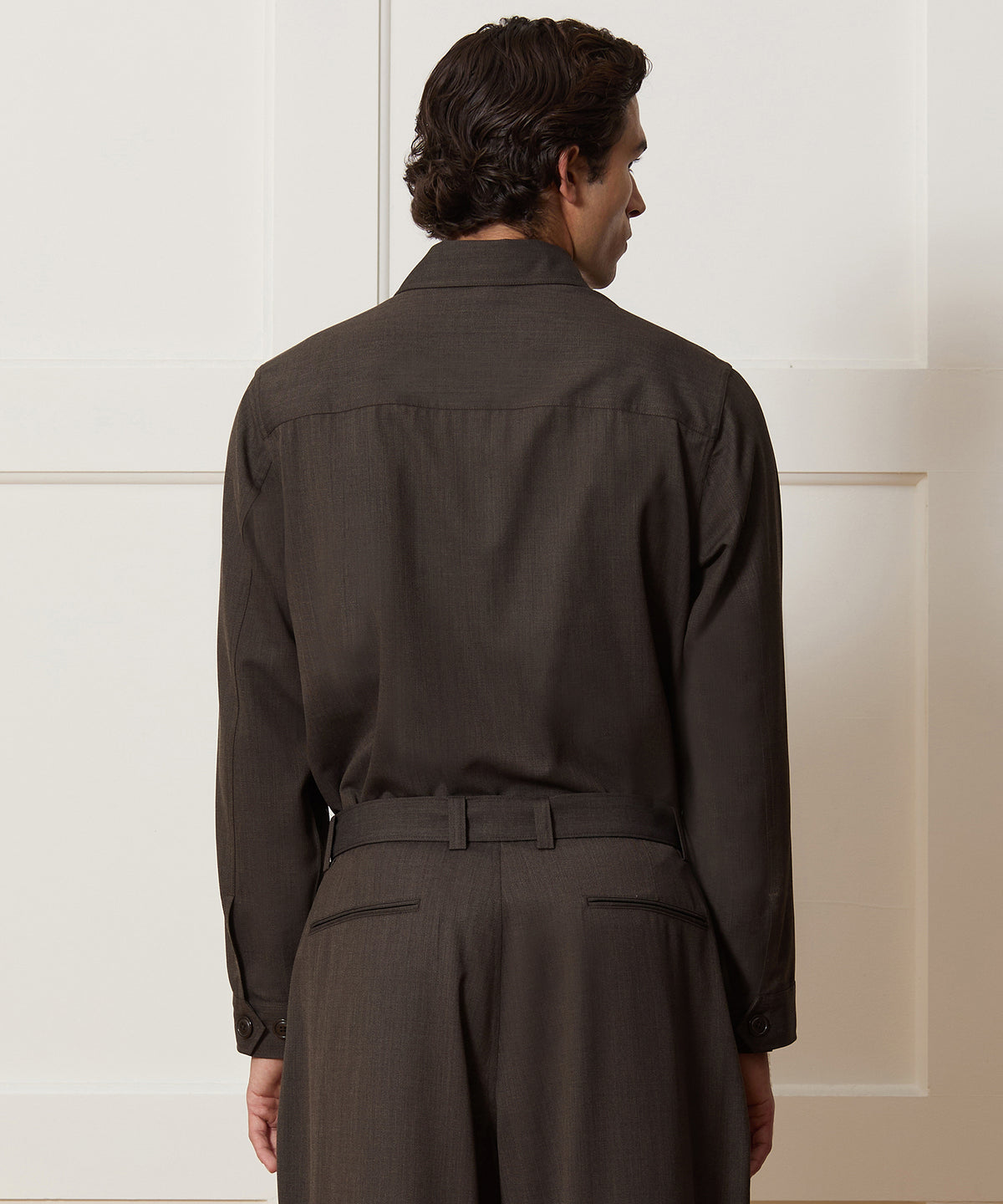 Italian Cavalry Twill Utility Shirt
