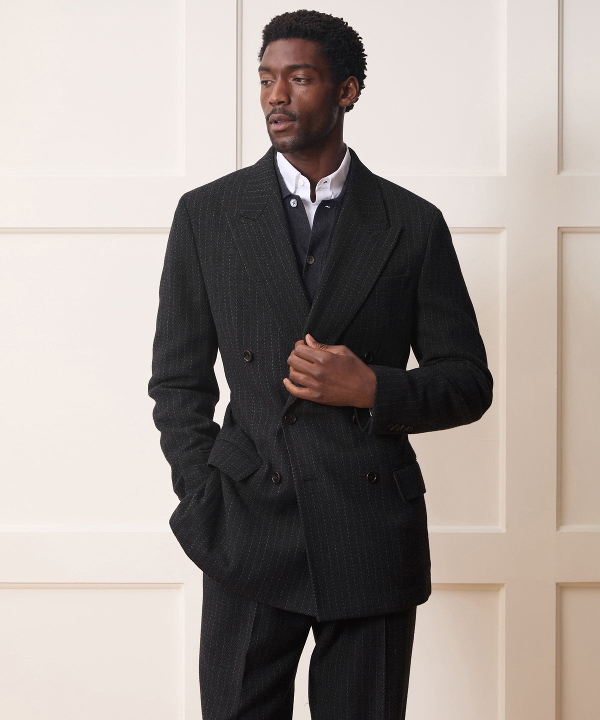 Italian Wool Cashmere Wythe Jacket