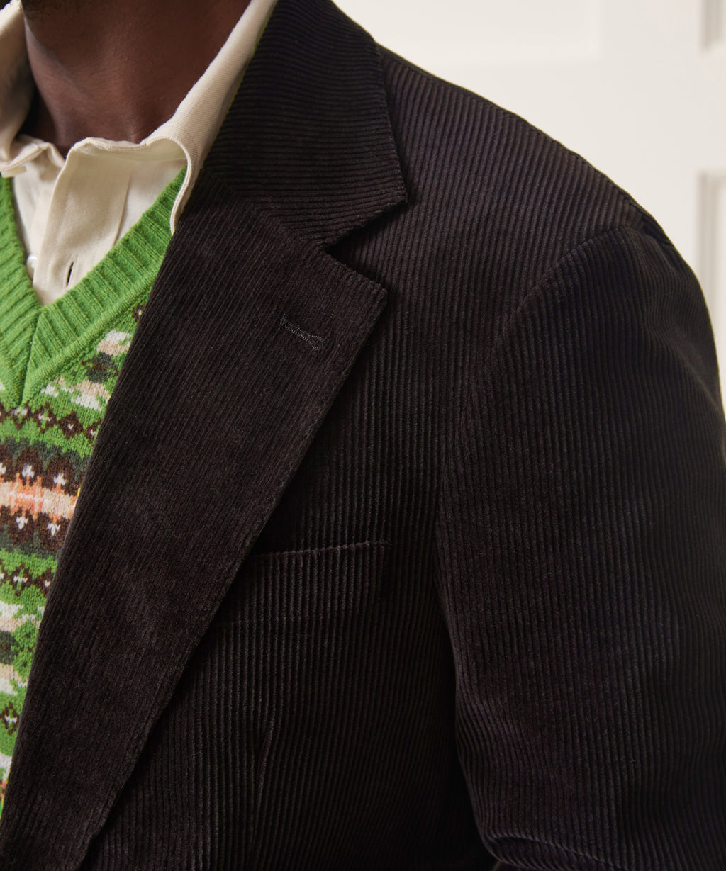 Italian Wide Wale Corduroy Wythe Suit