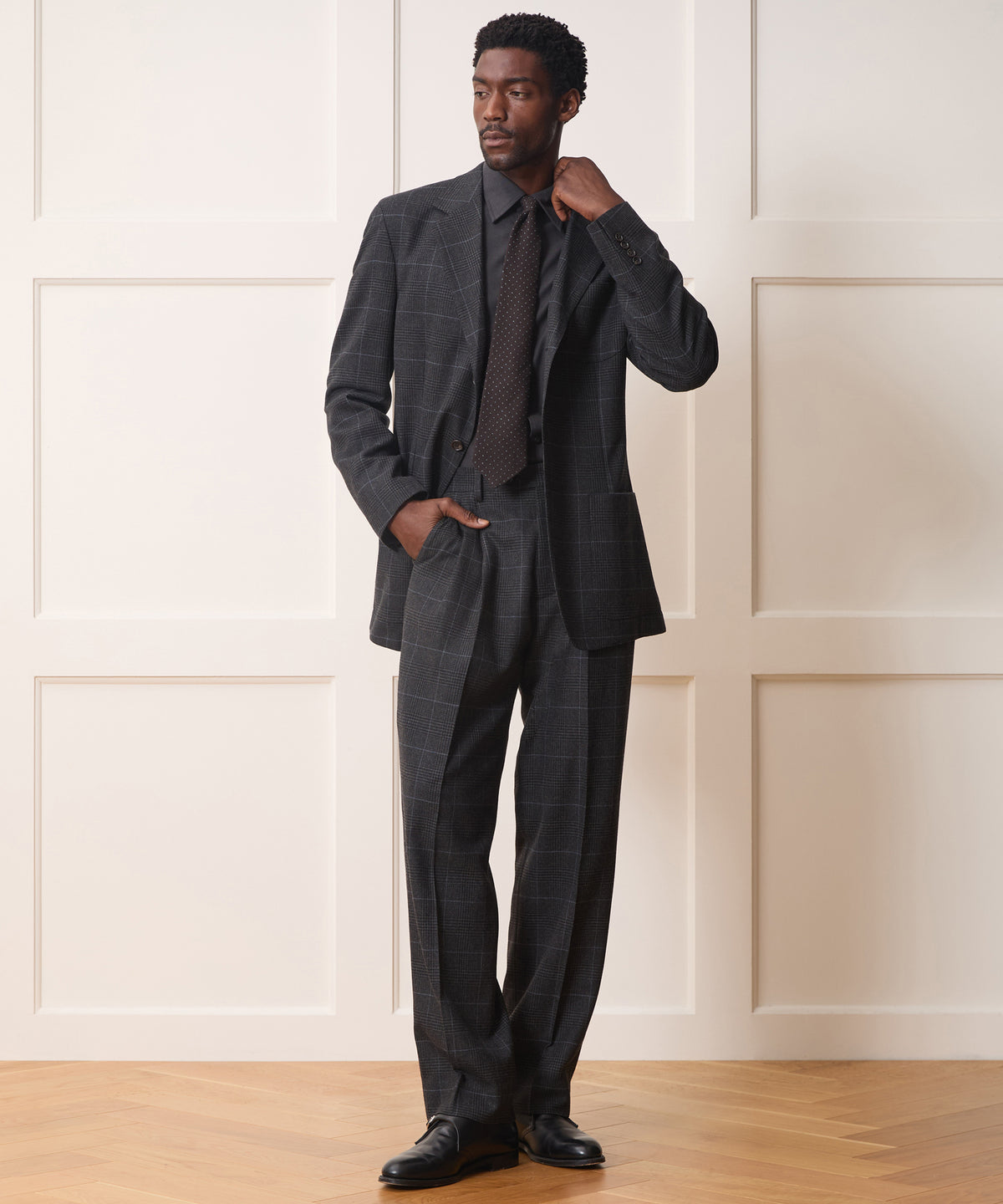 Italian Glen Plaid Wythe Jacket